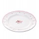 Prato 27cm  Raso Florescer Rosa Cerâmica
